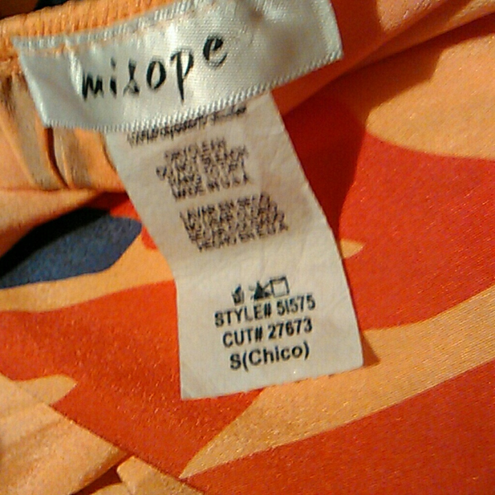 Misope cold shoulder silky blouse - Picture 4 of 6